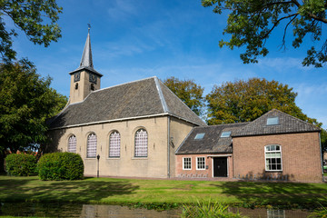 Fototapeta na wymiar Church in Nieuw Beijerland, The Netherlands