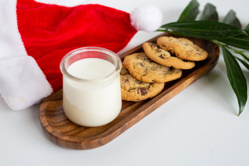 Santa's Cookies and Milk