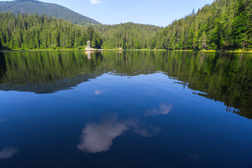 lake Synevyr at the Carpathians