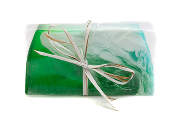 Handmade lily of the valley glycerin soap