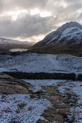 Images from Llyn Ogwen, Y Garn, Llyn Idwal, Tryfan and slopes in Snowdonia, North Wales.