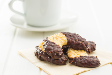 Sweet biscuits dessert.