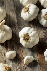 Raw Organic Garlic Bulbs
