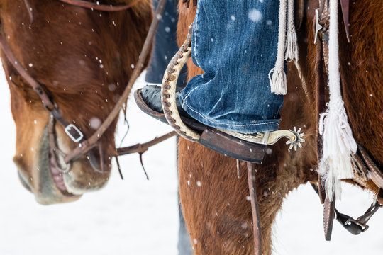 Skijoring at the Steamboat Springs Winter Carnival
