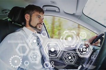 Car autonomous connected bluetooth internet technology wifi