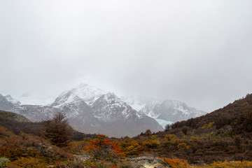 snow mountains