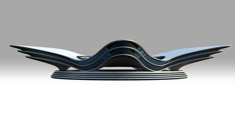 Futuristic city architecture © 3000ad