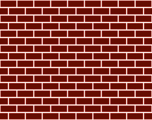 Obraz premium Brown brick wall. background texture seamless pattern vector illustration.