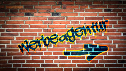 Obraz premium Schild 394 - Werbeagentur