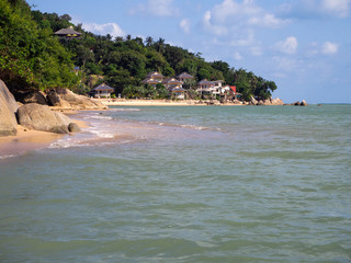 Beautiful pictures beaches on the island of Phangan. Koh Phangan. Thailand