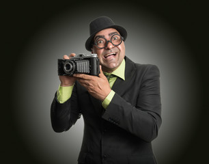 Fotógrafo retro