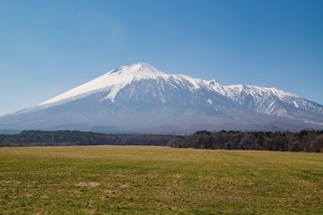Obraz premium Snowy scenery of Hachimantai in Tohoku region