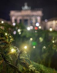 Brandenburger Tor zu Weihnachten © Mulinarius
