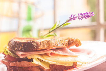 salmon and asparagus