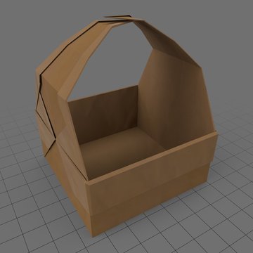 Origami basket