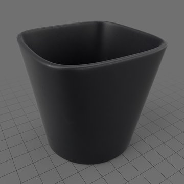 Modern flower pot