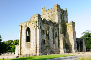 Fototapeta na wymiar Tintern Abbey, County Wexford, Ireland