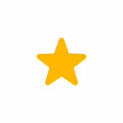 Obraz premium Star icon on white background. Vector illustration