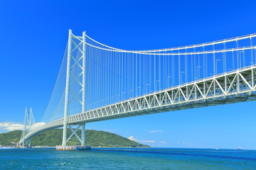 日本・明石海峡大橋　橋, 交通, 建築