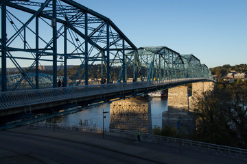 Walnut Street Bridge - Chattanooga Tennessee - Steel Girders