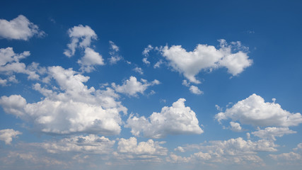 blue sky with clouds