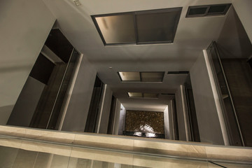 staircase in modern building