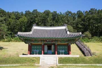 Obraz premium Goryeogung Palace Site is the site of the royal palace during the Goryeo Dynasty.