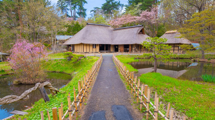 Michinoku Folklore Village in Kitakami, Japan