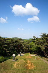 Fototapeta na wymiar Historic Site of Yulgok in Paju-si, south korea.