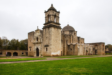 Fototapeta na wymiar Historic Mission San Jose in San Antonio, Texas