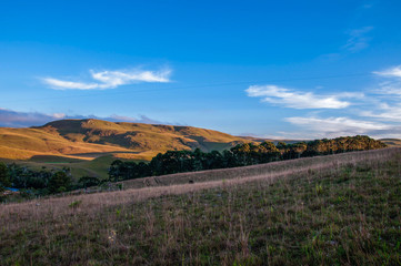 Naklejka premium panorama of mountains