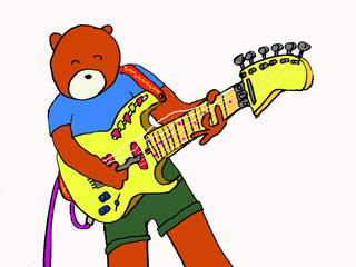 teddy guitarist