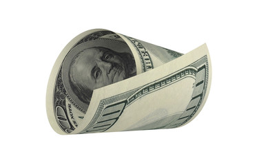 Dollar, Paper Money, American Banknote, Flying Money, 3D Render