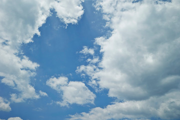 Fototapeta premium blue sky with clouds