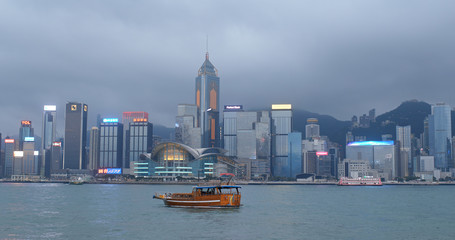 Fototapeta na wymiar Hong Kong city landmark