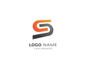 Business corporate S letter logo design