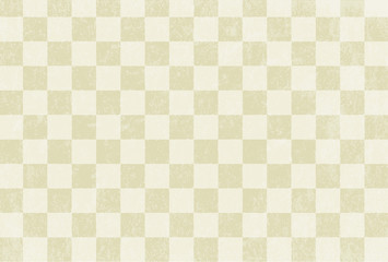 年賀状素材 格子柄 和紙テクスチャ イラスト