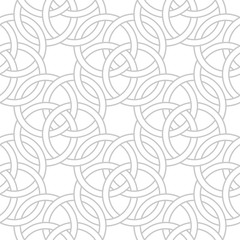 Obraz premium Seamless pattern. Gray design on white background