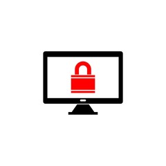 Hacker Logo Design, Cyber attack icon