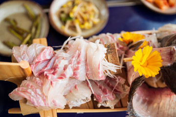 raw fish