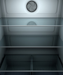 Fridge Interior Dark