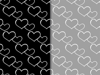 Valentine's Day seamless pattern heart