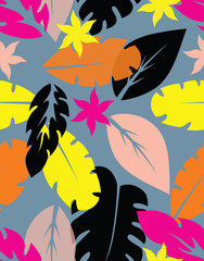 creative universal floral background tropical