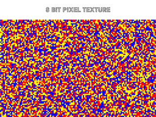 8-Bit Pixel Texture Vector