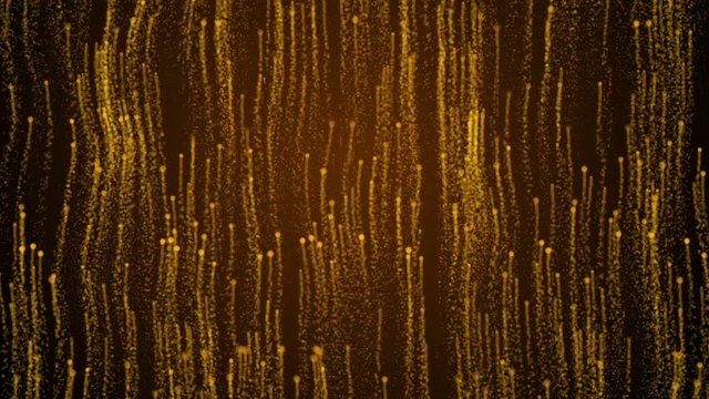 3d falling fire particles, effect of flame, computer generated background, 3d rendering backdrop