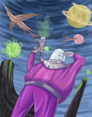 Explorador Espacial © Ian