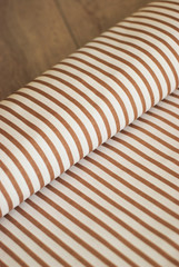 texture of white fabric with vertical stripes