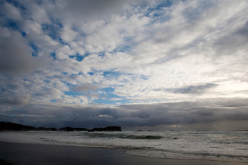 Obraz premium clouds over the sea