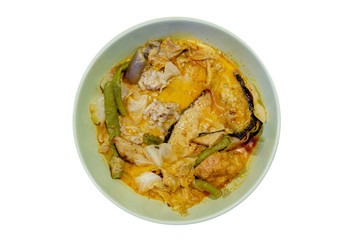 Vegetables curry rice