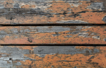 Brownish Old Weathered Horizontal Wooden Panels